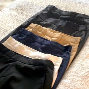 Uniqlo EZY Ankle Pants all 6 pairs